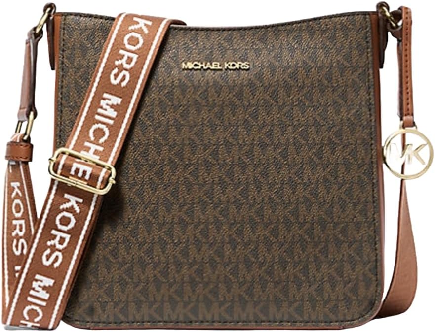 Michael Kors - Jet Set Small Travel Shoulder Bag with Logo Brown