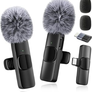 Mini Mic Pro - Microphone for iPhone, iPad and Android (Paquete de 2)