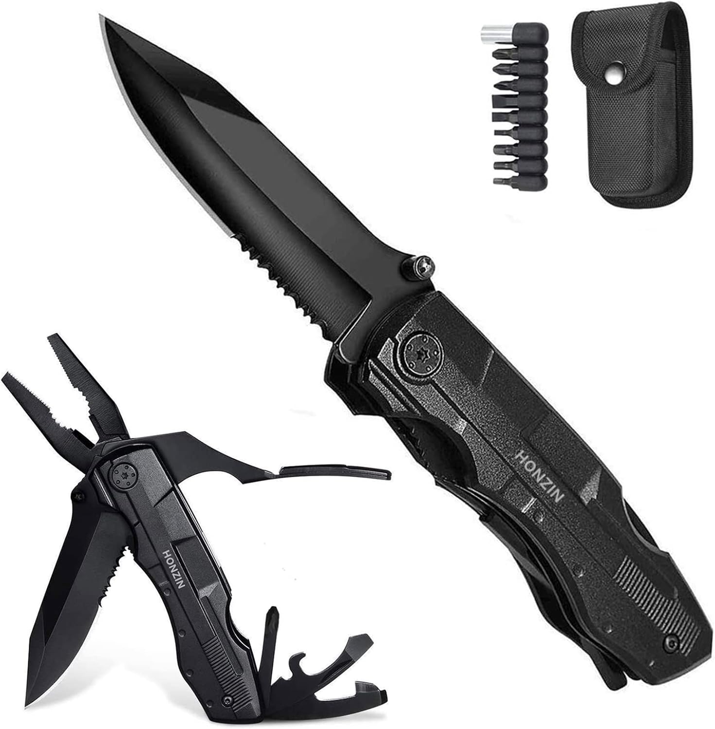 Multi-purpose Stainless Steel Tool Suitable for Camping, Hiking and