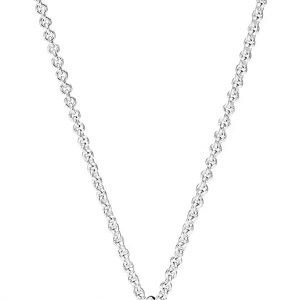 PANDORA Sterling Silver Circle Necklace with Clear Cubic Zirconia