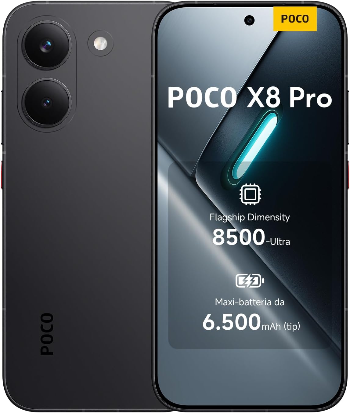 POCO X8 Pro, Smartphone 12+512GB, Dimensity 8500-Ultra, Battery