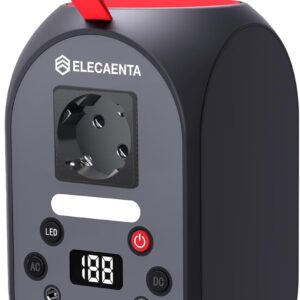 Portable Power Station 99Wh, LiFePO4 Portable Solar Generator AC