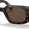 Prada Prada PR 17WS Dark Havana/Brown 49/20/145 Women's Sunglasses