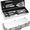 Professional Stainless Steel Barbecue Set 5 Pieces – Barbecue