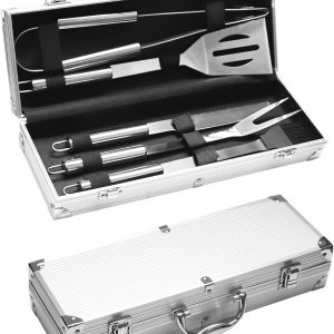 Professional Stainless Steel Barbecue Set 5 Pieces – Barbecue