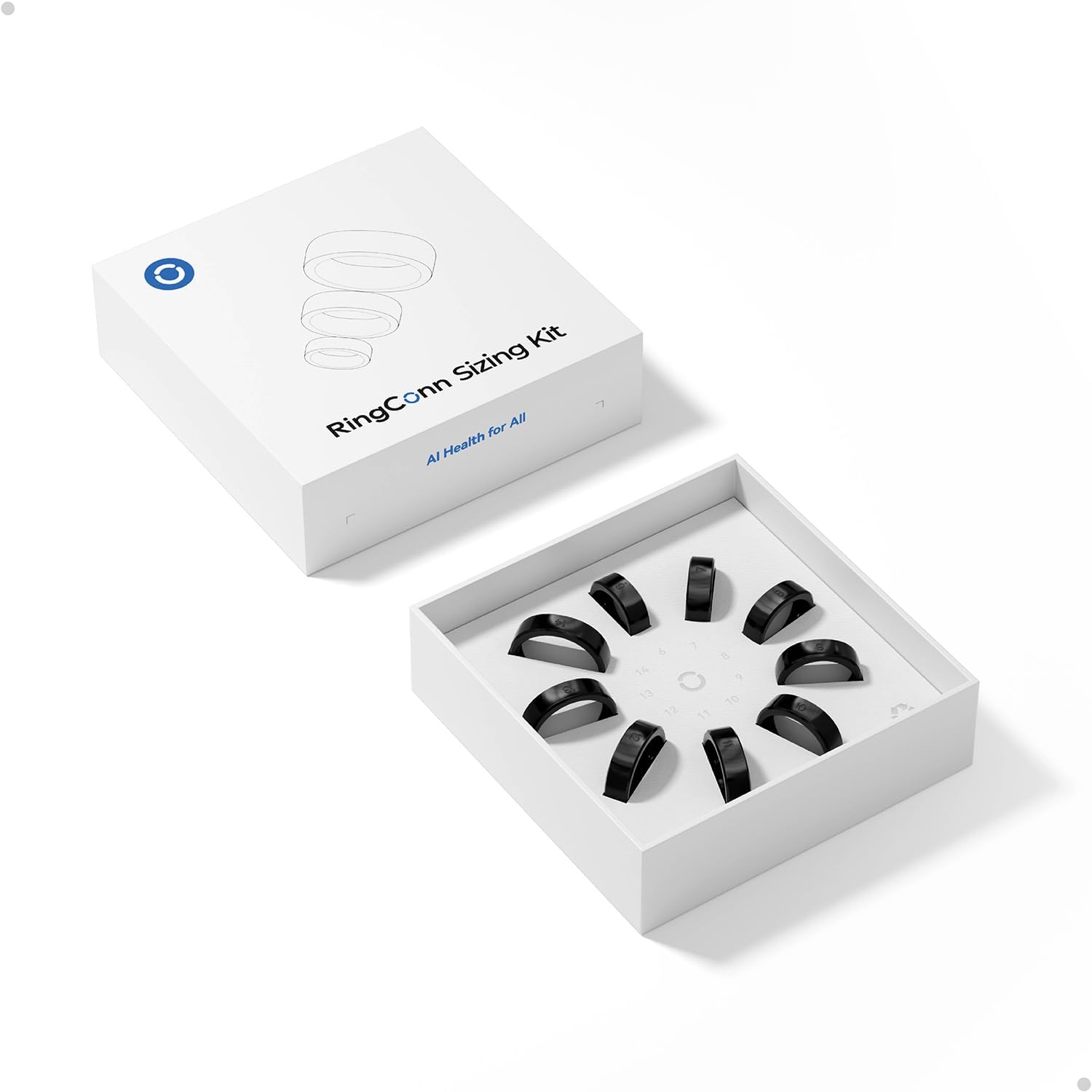 RingConn Ring Sizing Kit Size Before You Buy - Choose From 9 Sizes -