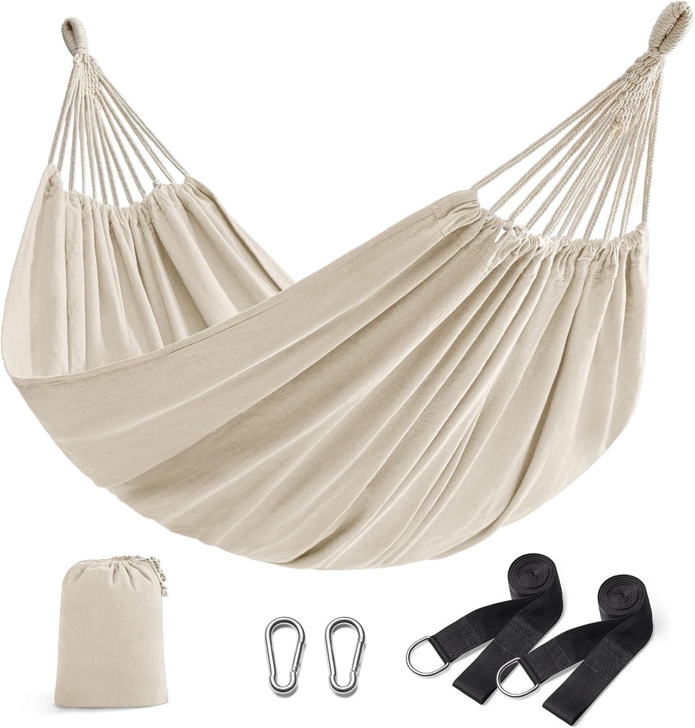 SONGMICS GDC15M Hammock, 210 x 150 cm, Double Hammock, Maximum Load