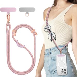 SURPHY Mobile Phone Wrist Lanyard, Universal Patch*2, Adjustable