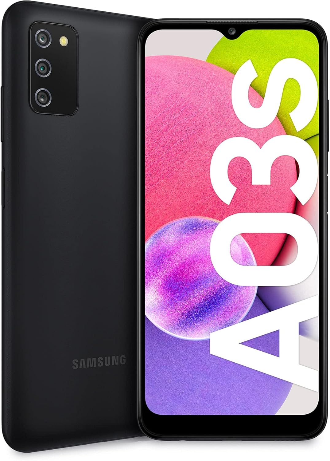 Samsung Galaxy A03s Android Smartphone, Infinity-V HD+ Display 6.5