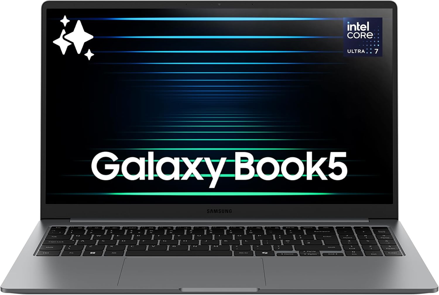 Samsung Galaxy Book5 15.6" Laptop AI, Intel Core Ultra 7 255U