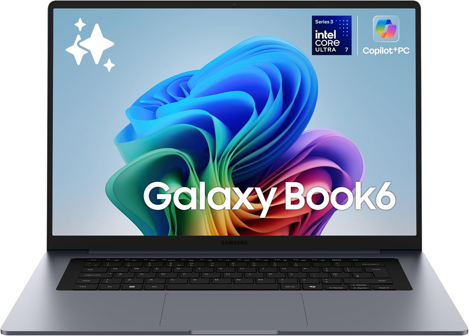 Samsung Galaxy Book6 (16 Inches, Ultra 7 355, 16GB), Copilot+PC, Lntel