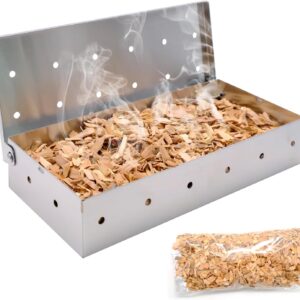 Smoker Box, Smoker Box for Barbecue, Smoker Box, Stainless Steel