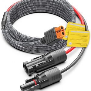 Solar to XT60i XT60 Extension Cable for Anker Solix F2000 C1000 C300