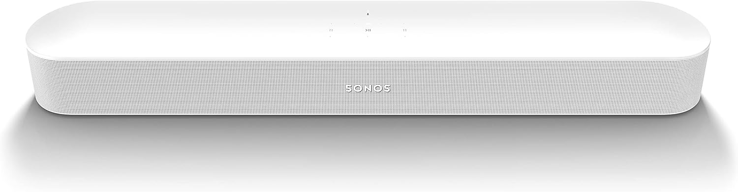 Sonos Beam (Gen 2) Compact Soundbar with Dolby Atmos and Voice Control