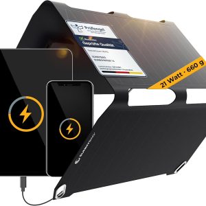 Sunnybag SUNBOOSTER 21 | 21 Watt Portable Solar Charger | Foldable
