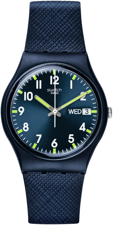 Swatch Casual Watch SO28N702, Blue, Modern