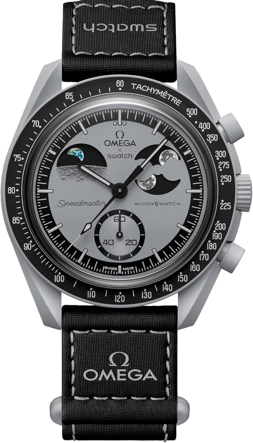 Swatch MoonSwatch Omega x Mission to Earthphase Bioceramic Wrist Watch