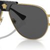 Versace 0VE2252 63 100287 Sunglasses, Unisex-Adult, Multicolour