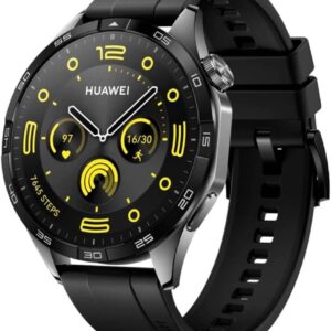 Watch GT4 46 mm Black Fluoro-Stretch
