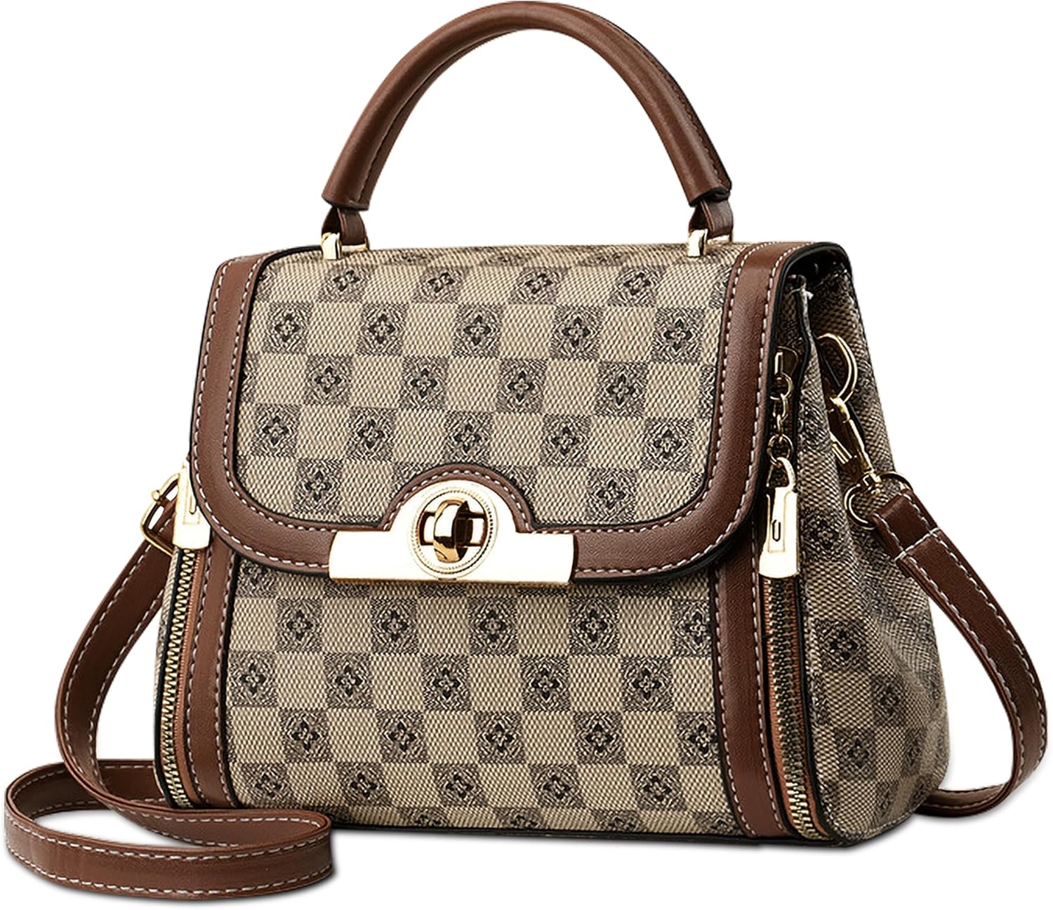 Women's Fashion Shoulder Bag Small Lady Handbag Elegant PU Leather