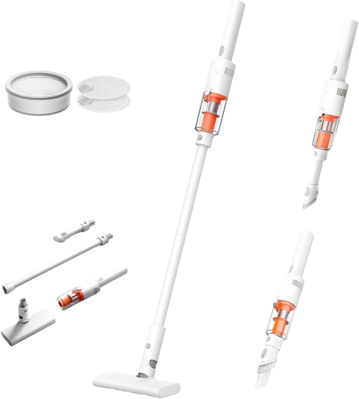 XIAOMI P30 Wireless Vacuum Cleaner, 22kPa/50AW Suction Power,