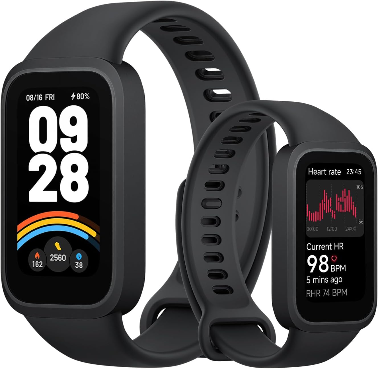XIAOMI Smart Band 9 Active, 1.47" TFT Screen, Health Monitoring: SpO2,