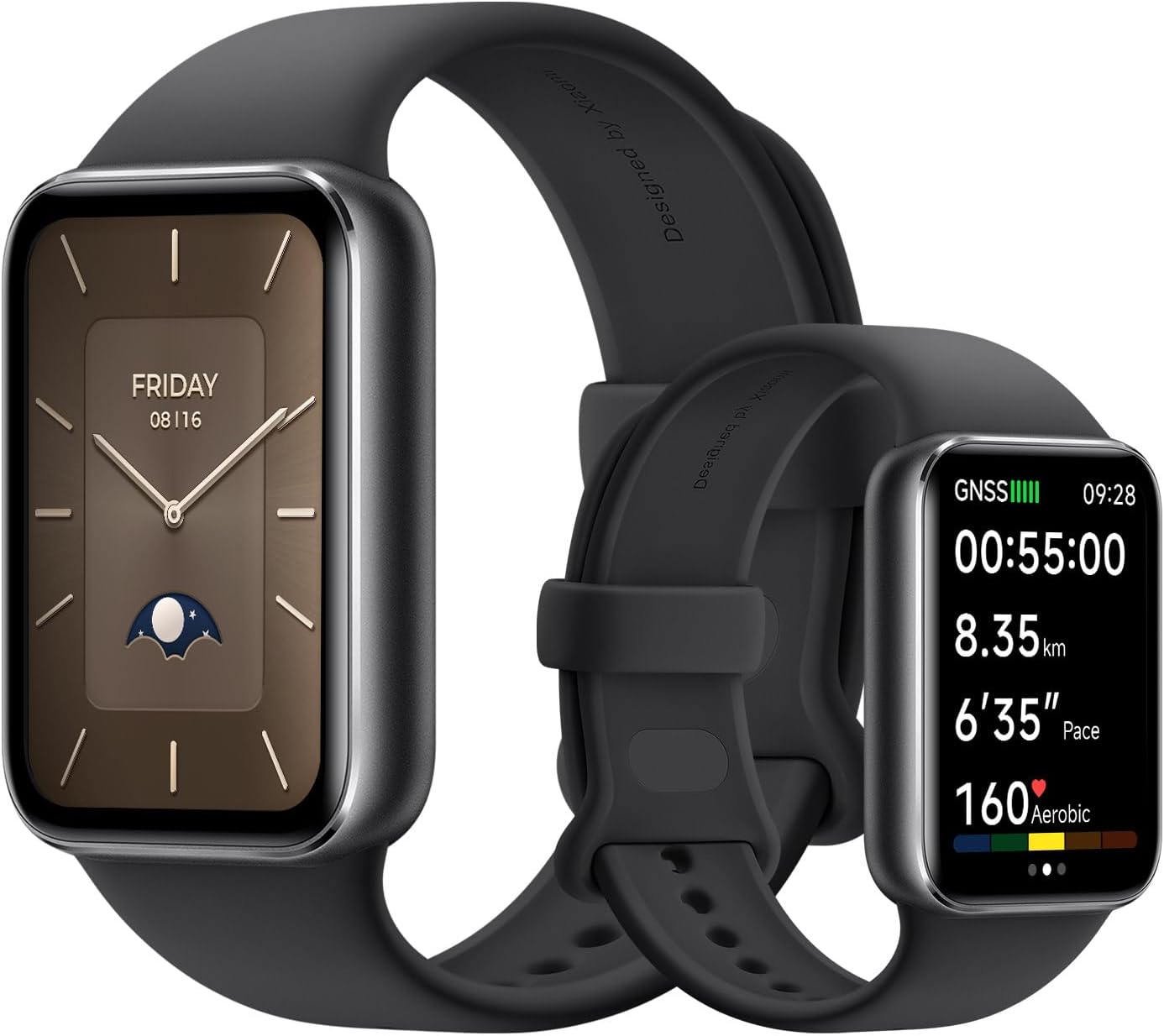 XIAOMI Smart Band 9 Pro, Schermo AMOLED 44mm, Telaio in Alluminio,