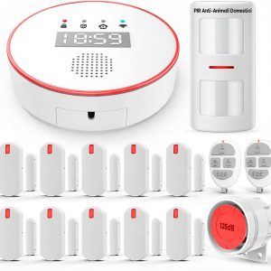 YISEELE Wireless Home Alarm: Home Anti-Theft 5 GHz Wi-Fi Connectivity