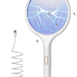 YISSVIC Electric Mosquito Racket 4000 V 1500 mAh with USB Rechargeable