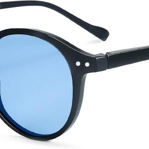ZENOTTIC Polarized Retro Classic Round Vintage Sunglasses UV400 Frame