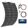 100W 12V Flexible Solar Panel Kit Monocrystalline Photovoltaic Panel