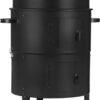 Amazon Basics, 1 Pack 16" Black Outdoor Smoker