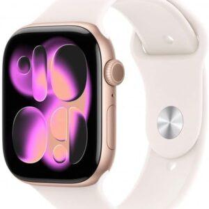 Apple Series 11 GPS + Cellular 42 mm Smartwatch with Rose Gold