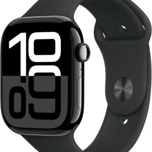 Apple Watch Series 10 [GPS+ Cellular, 46 mm] – Black Aluminium Case