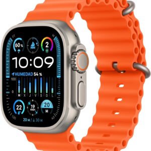 Apple Watch Ultra 2 [GPS + Cellular, 49 MM] Titanium Case and Ocean
