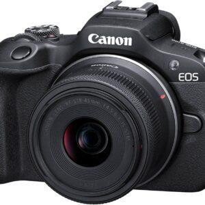 Canon EOS R100 RF-S 18-45mm F4.5-6.3 IS STM Lens - APS-C 24.1MP
