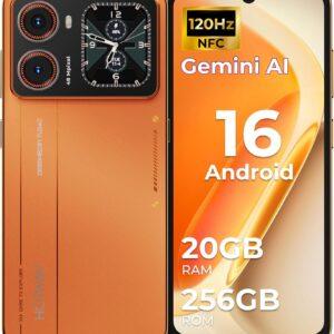 HOTWAV X100 GT Android 16 Smartphone with AI 20GB+256GB/TF TB Mobile