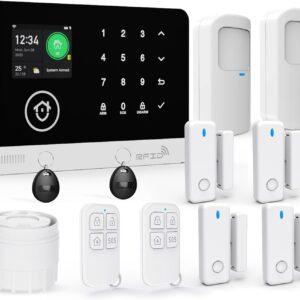 Home Security System, Wireless Home Alarm System WIFI/GSM SMS with
