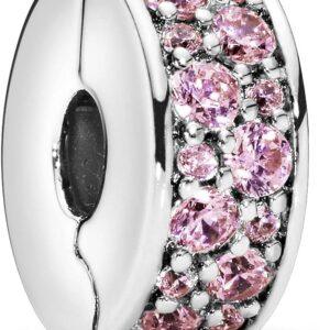PANDORA Colours Pave Clip Charm