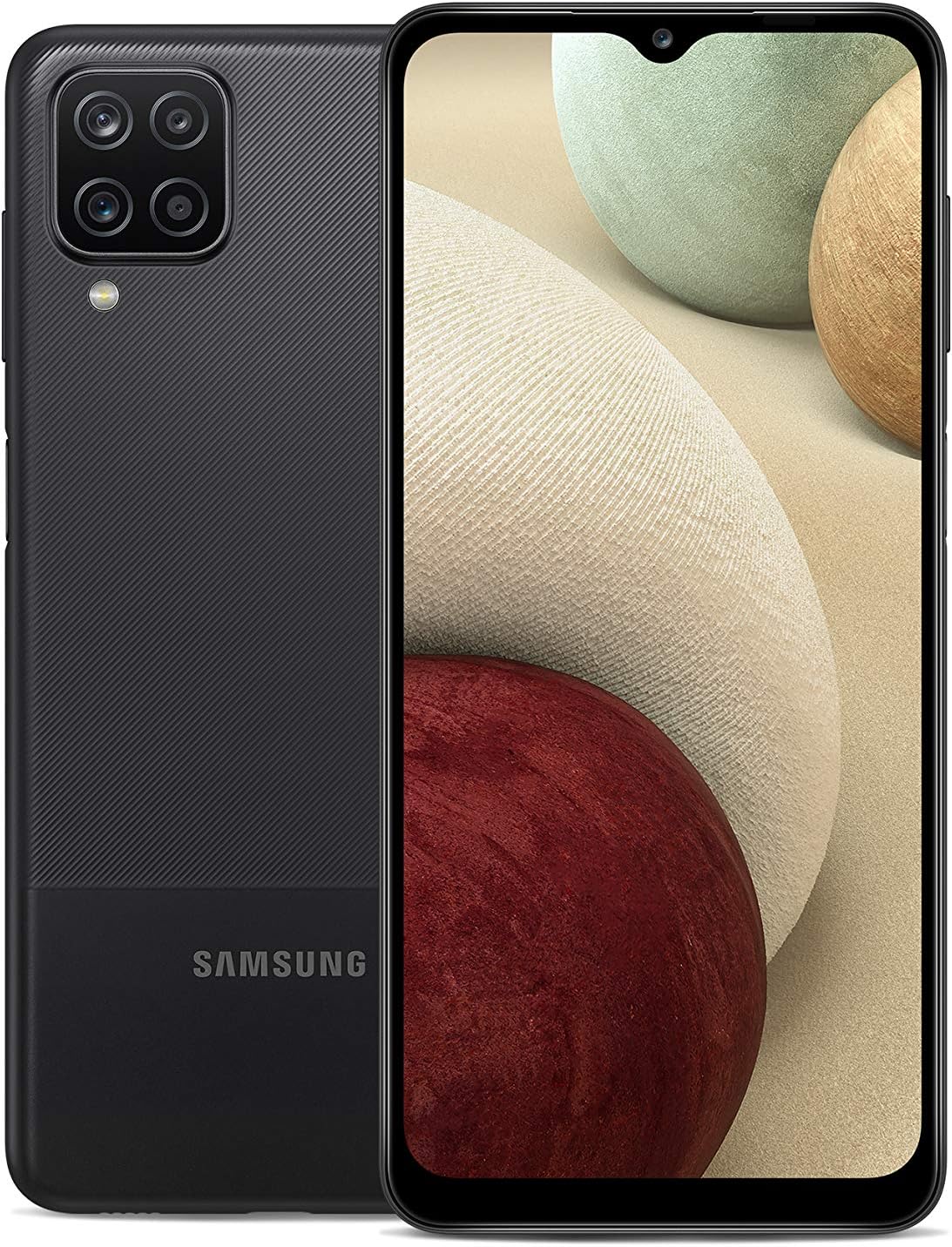 SAMSUNG Galaxy A12 - Smartphone 64GB, 4GB RAM, Dual Sim, Black