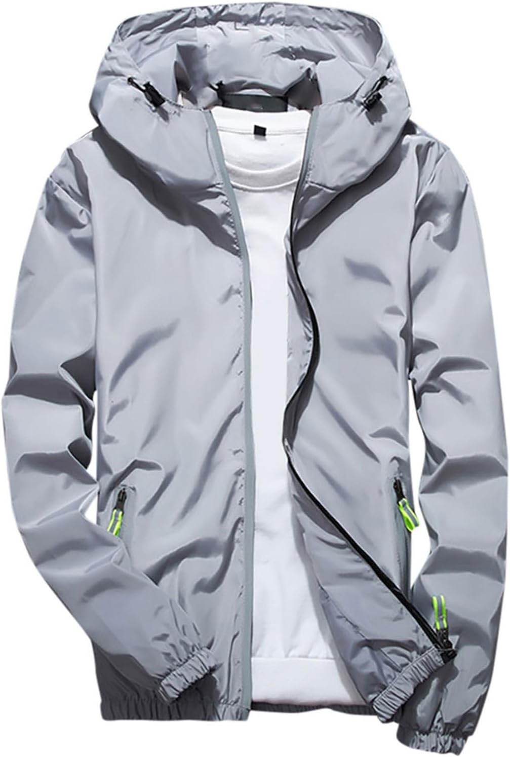 uxxnjfg Men's Softshell Jacket Casual Jacket Winter Trekking Rain