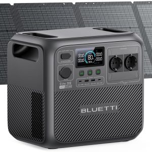 BLUETTI Elite 200 V2 Generator (2025 New) with 200W Solar Panel,