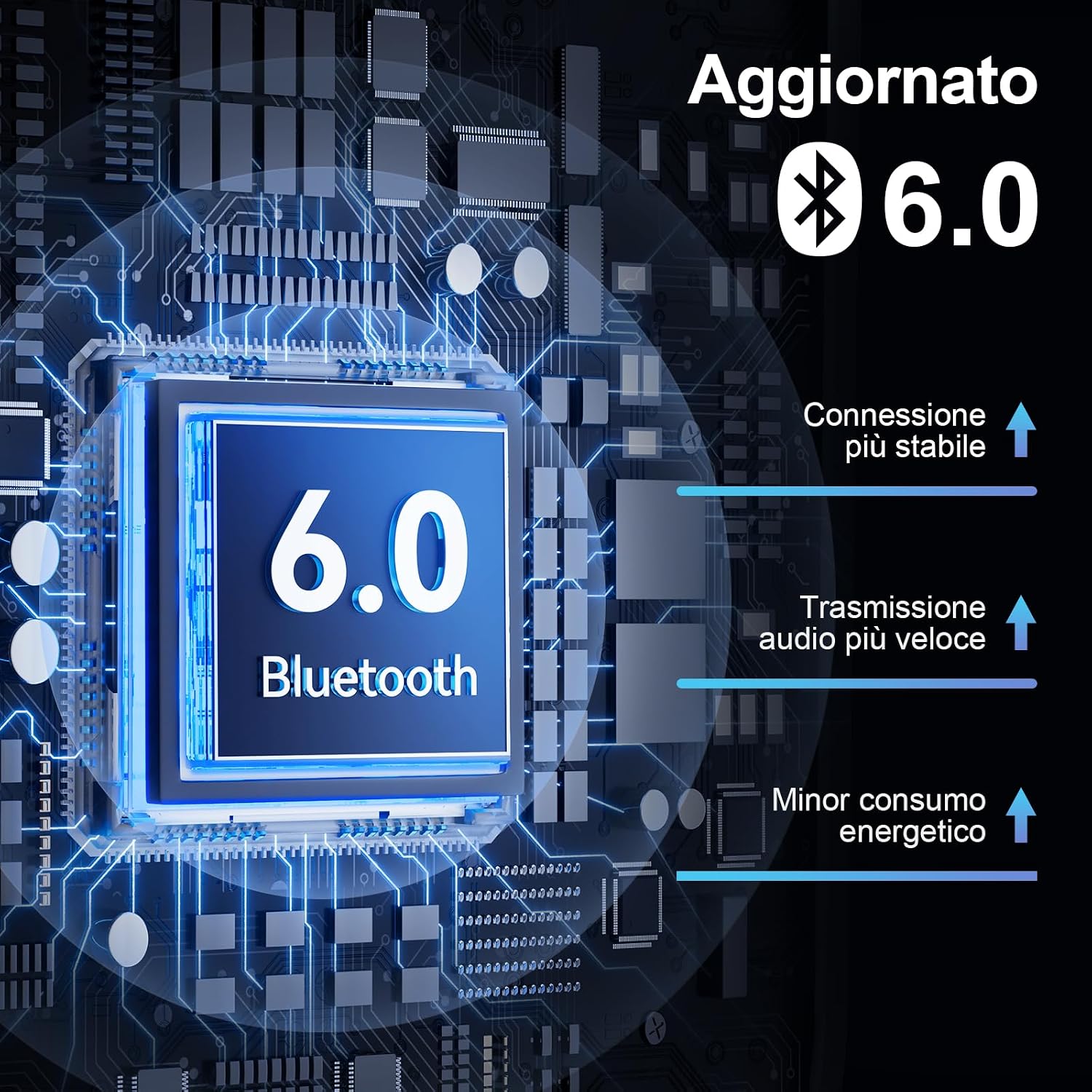 1789510158_Kit-vivavoce-per-auto-Bluetooth-6.0-1Mii-con-assistente-vocale-Siri.jpg 1789510158 Kit vivavoce per auto Bluetooth 6.0 1Mii con assistente vocale Siri