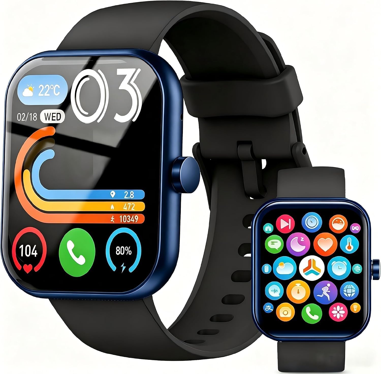 Nuovo Smartwatch per uomini e donne, oltre 100 fitness tracker sportivi con